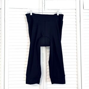 Louis Garneau LG Women’s Cycling Bike Shorts Padded Black Size Large L Athletic